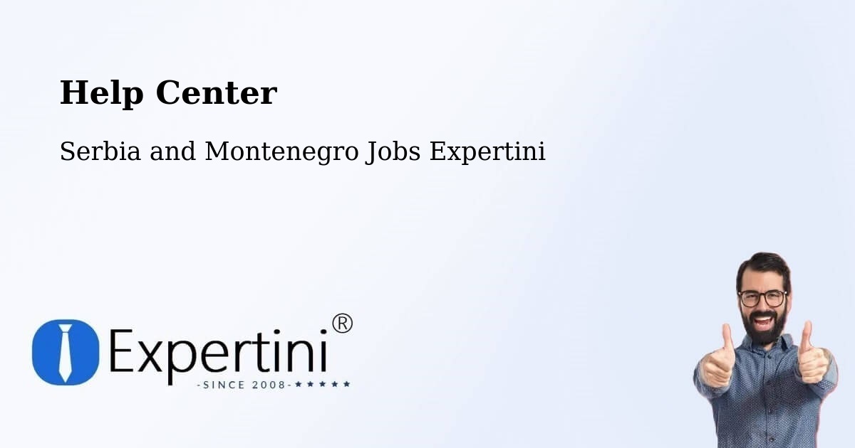 Help Center – Rawdon - Serbia and Montenegro Jobs Expertini
