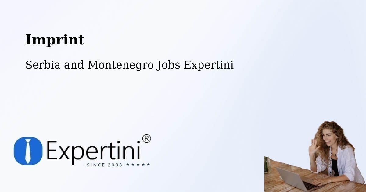 Imprint – Rawdon - Serbia and Montenegro Jobs Expertini