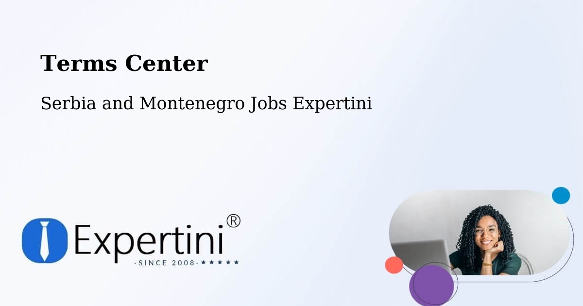Terms of Service – Rawdon - Serbia and Montenegro Jobs Expertini